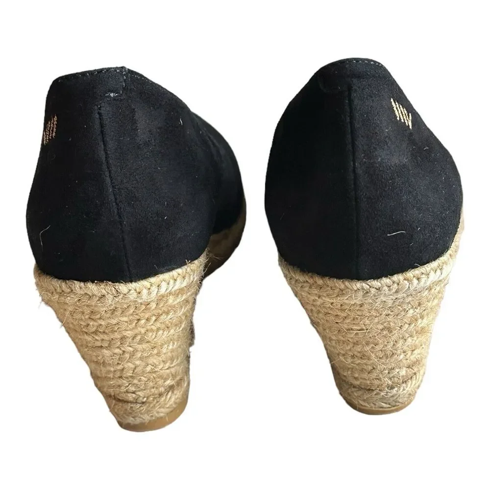 Eric Michael, Womens Teva‎ Espadrille Heel Black EU 38 US 7
